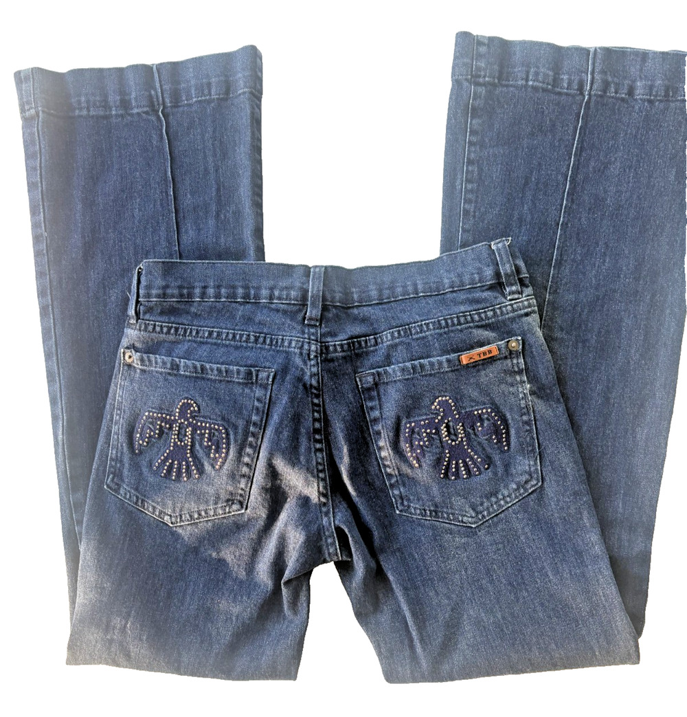 Thunderbird Brand Trouser Jeans 29 S Embellished Pocket